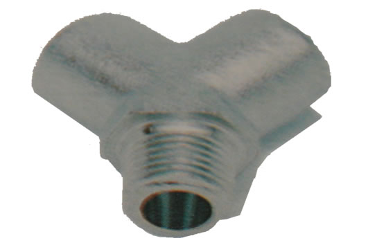 Y Connector Female BSPP x Male BSPT-Inlet