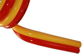 Polyurethane Recoil Twin Hose Red/Yellow