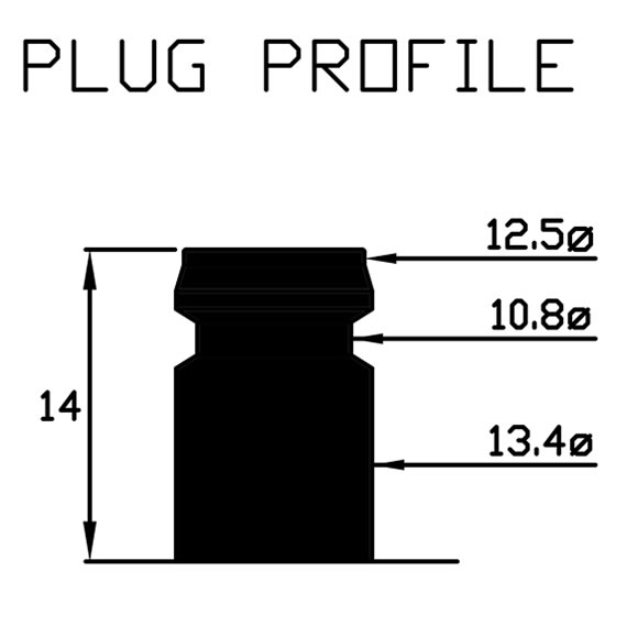 Coupling Plug Profile Diagram